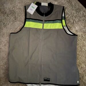 Flou Gray and Black Bodyglower Jacket